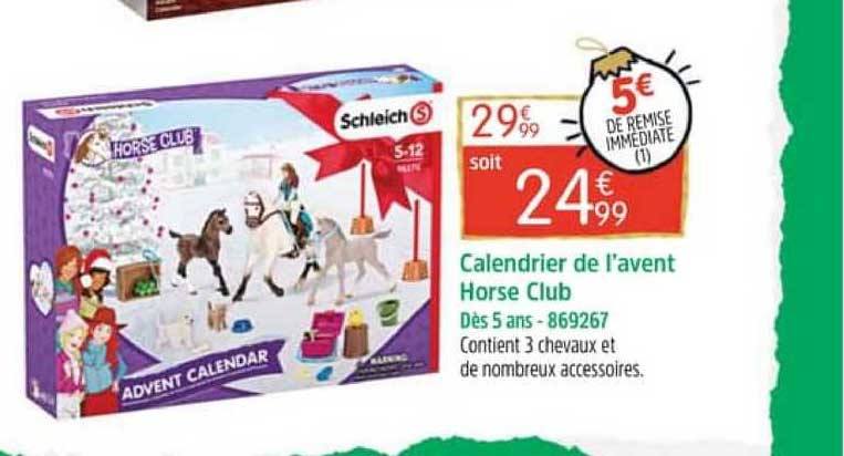 calendrier de l'avent horse club