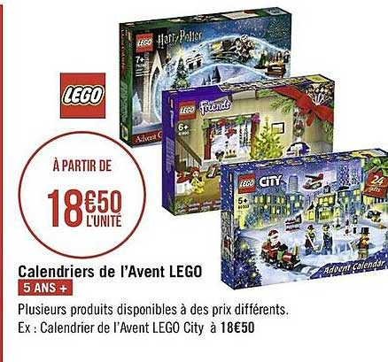 calendrier de l'avent lego