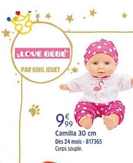 camilla 30 cm love bebe