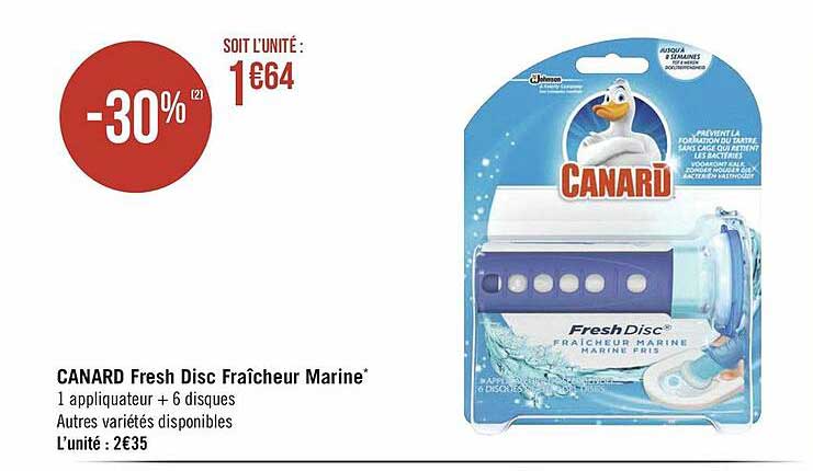 canard fresh disc fraîcheur marine