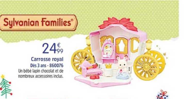 carrosse royal sylvanian families