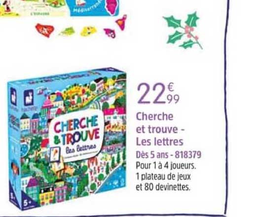 cherche et trouve - les lettres