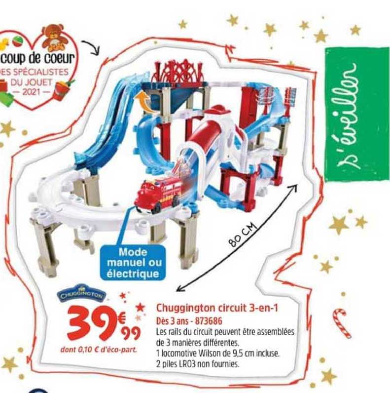 Chuggington Circuit 3-en-1