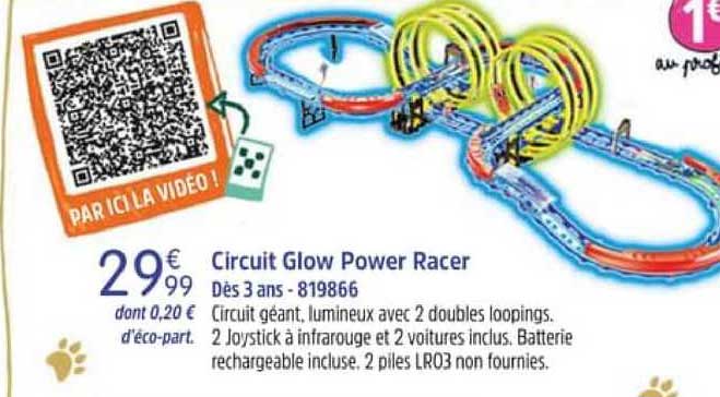 Circuit Glow Power Racer