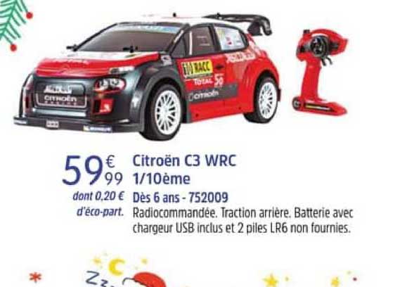 citroën c3 wrc 1-10ème