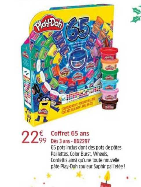 coffret 65 ans play-doh