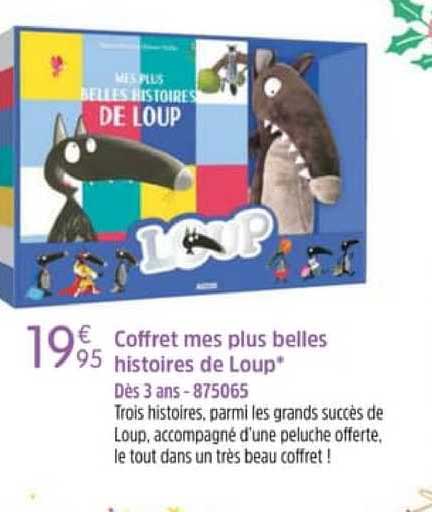 coffret mes plus belles histoires de loup