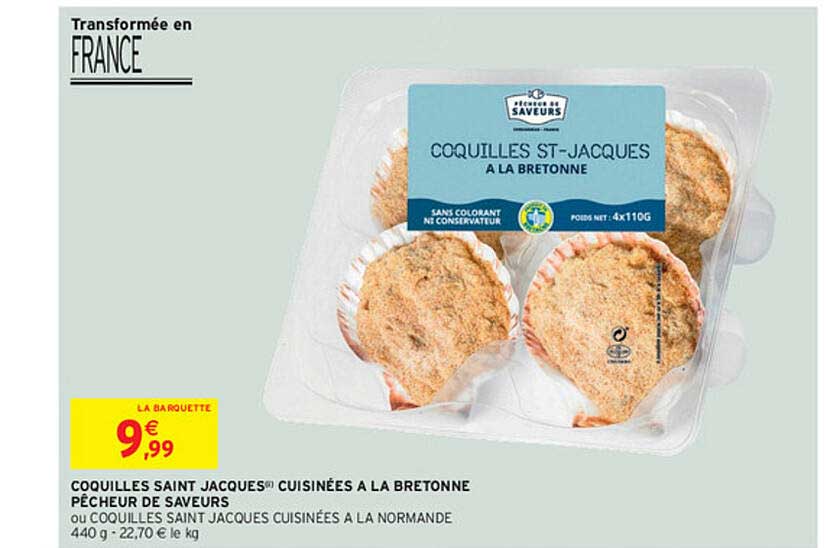 coquilles saint jacques cuisinées à la bretonne pêcheur de saveurs