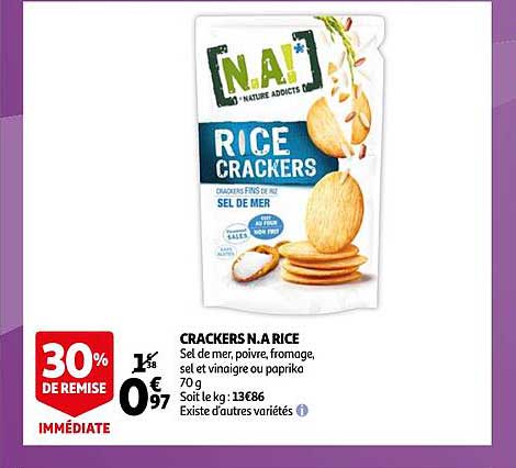 crackers n.a. rice crackers