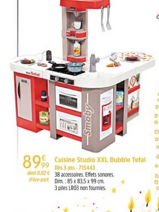 cuisine studio xxl bubble tefal
