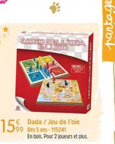 dada jeu de loie