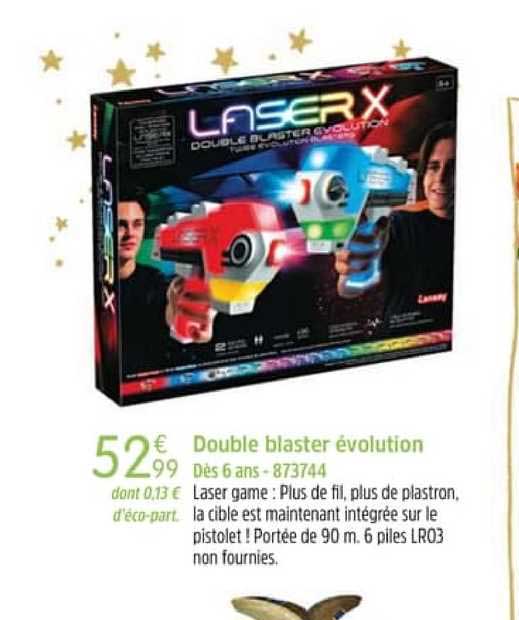 double blaster évolution
