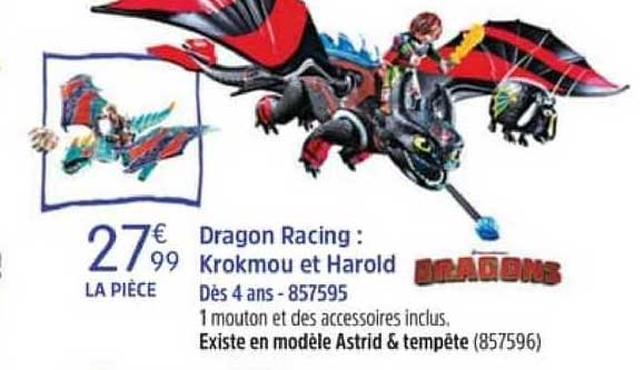 dragon racing: krokmou et harold