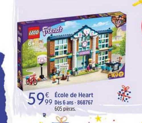 école De Heart Lego Friends