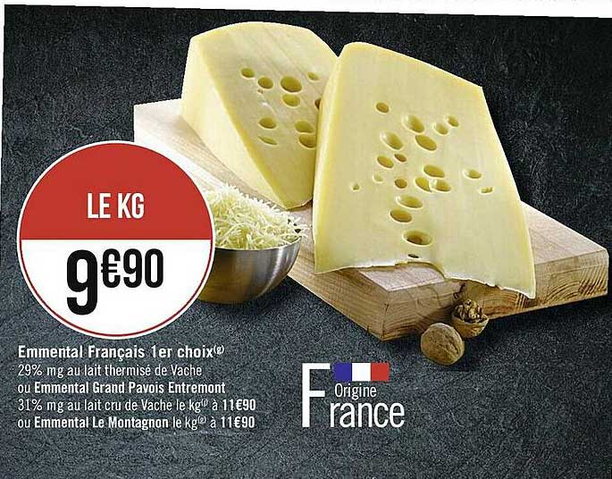 emmental français 1er choix