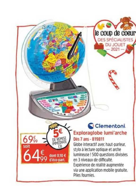 Exploraglobe Lumi'arche Clementoni
