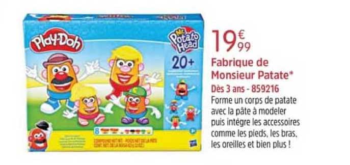 fabrique de monsieur patate play-doh