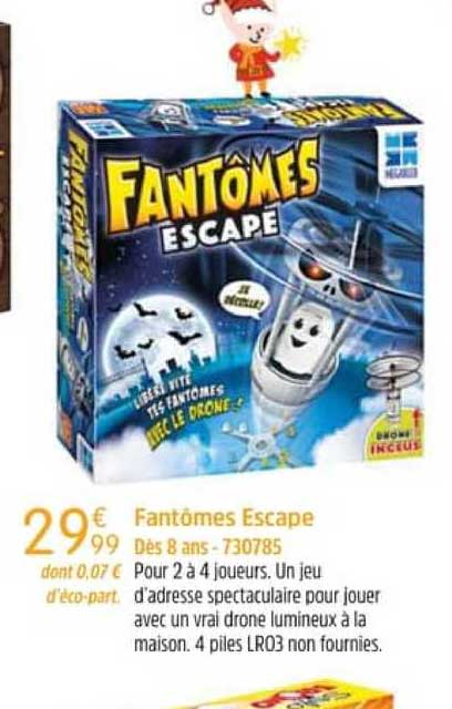 fantômes escape