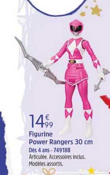 figurine power rangers 30 cm