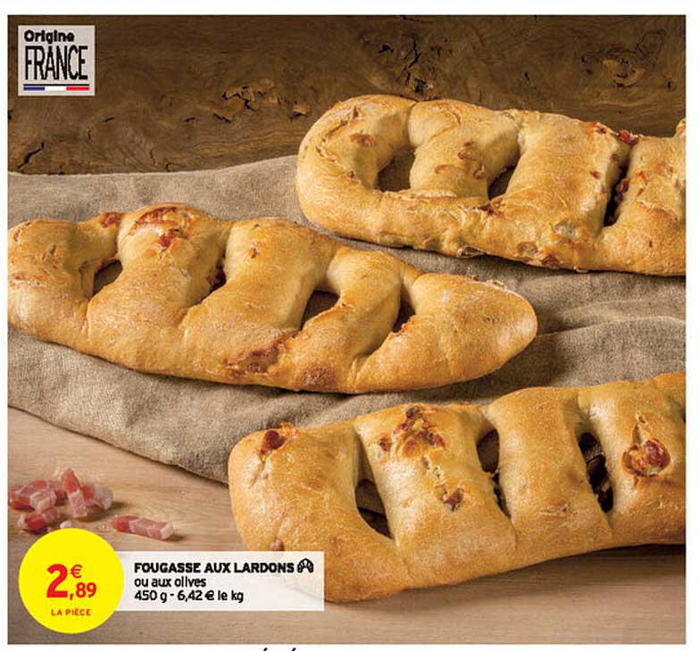 Fougasse Aux Lardons