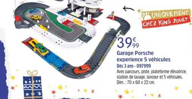 garage porsche expérience 5 véhicules