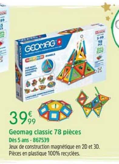 geomag classic 78 pièces
