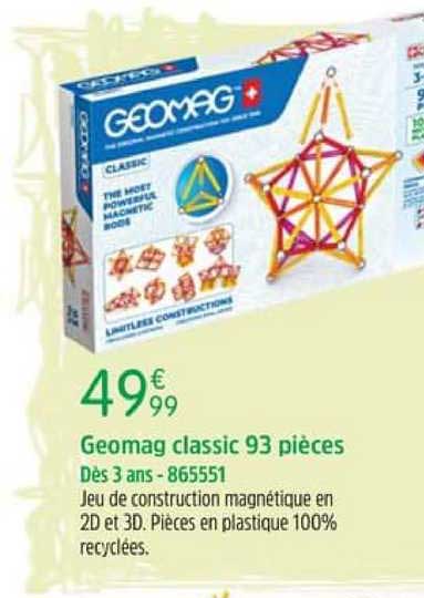 geomag classic 93 pièces