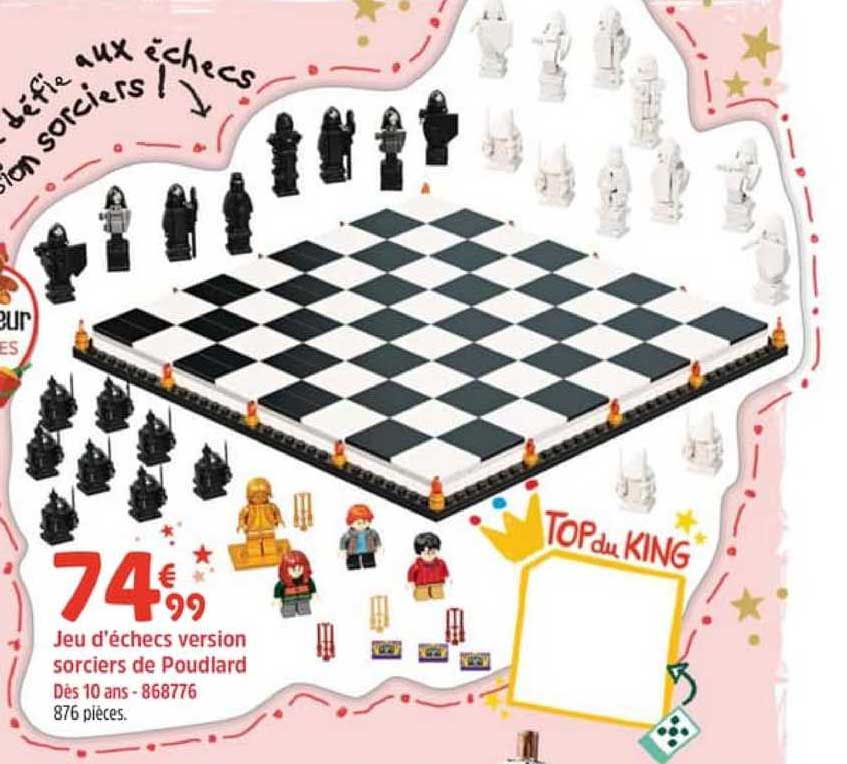 jeu d'échecs version sorciers de poudlard