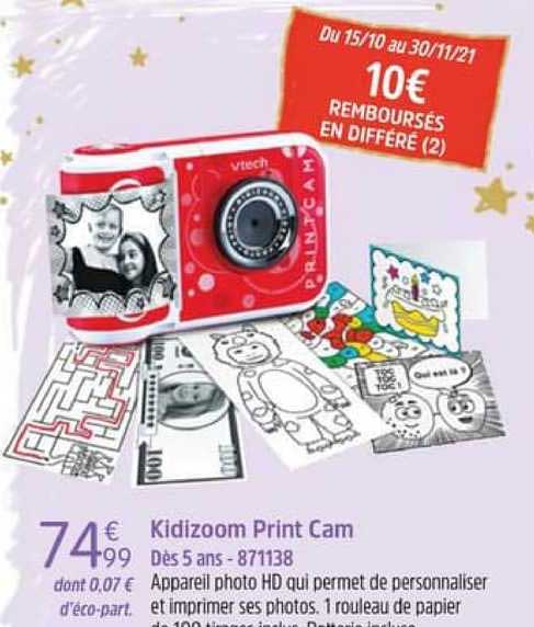 kidizoom print cam