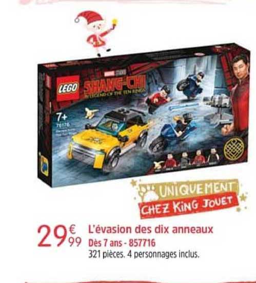 l'évasion des dix anneaux lego