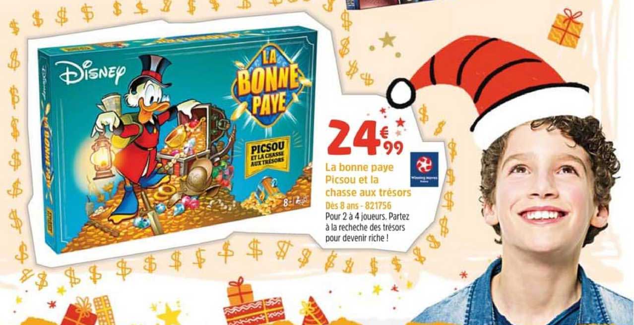 la bonne paye picsou et la chasse aux trésors