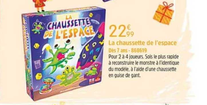 la chaussette de l'espace