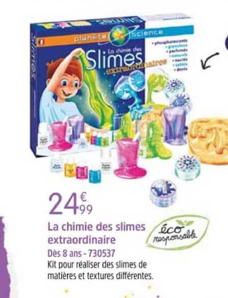 la chimie desf slimes extraordinaire