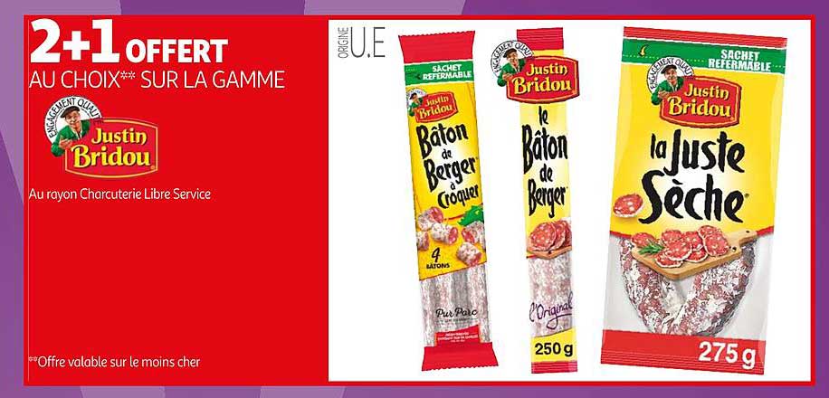 la gamme justin bridou