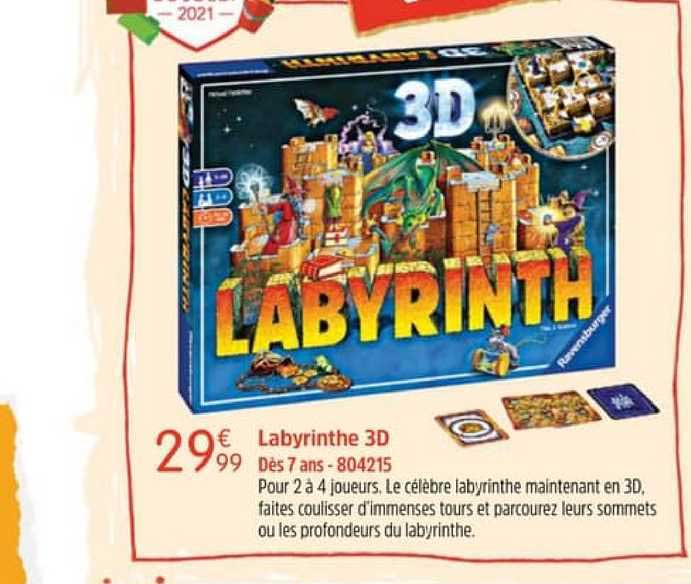 Labyrinthe 3d