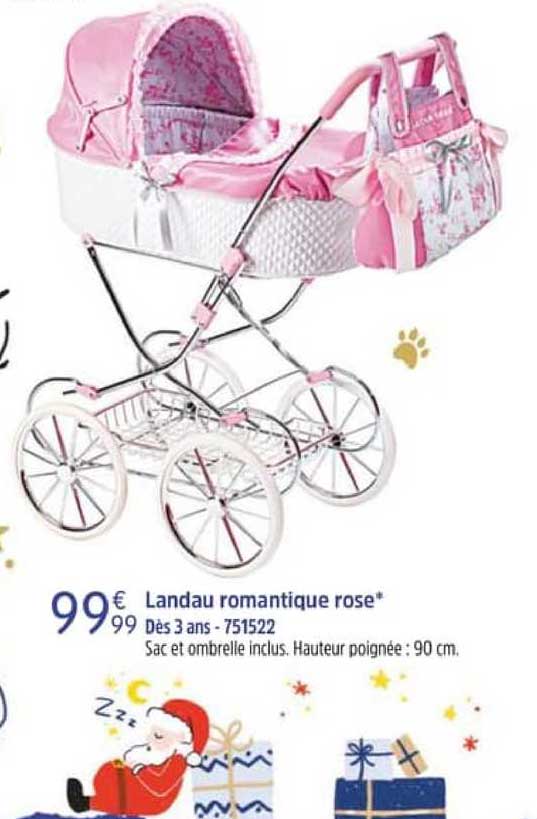 landau romantique rose