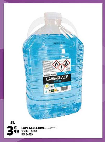 lave glace hiver -15°