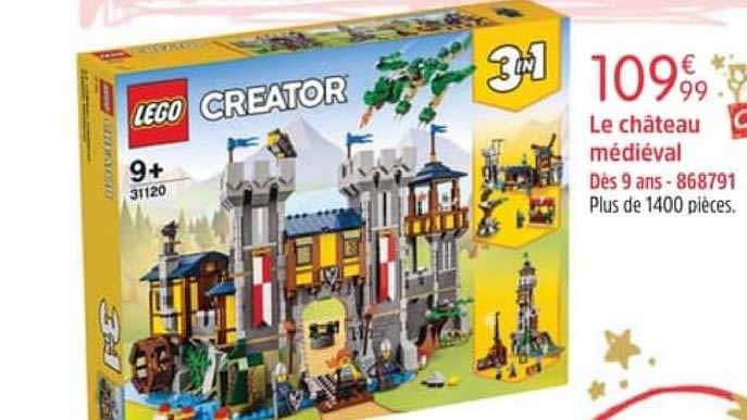 le château médiéval lego