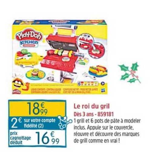 le roi du gril play-doh