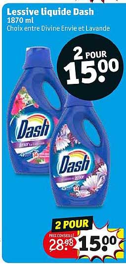 Lessive Liquide Dash