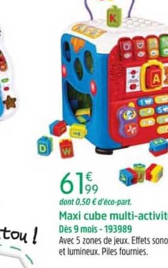 maxi cube multi-activités