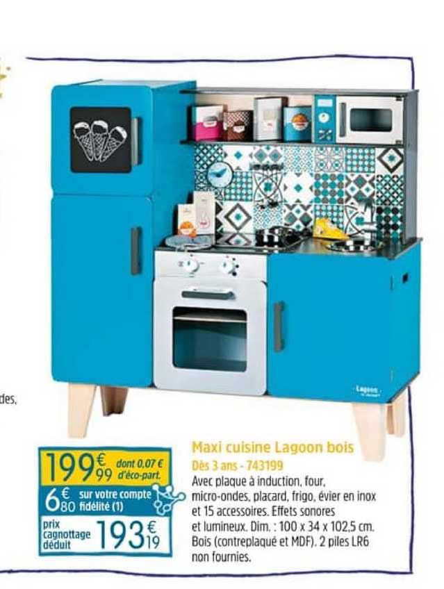 Maxi Cuisine Lagoon Bois