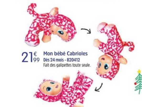 mon bébé cabrioles