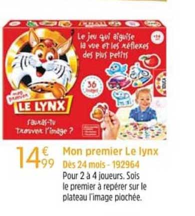 mon premier le lynx