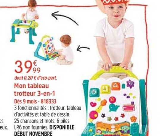 mon tableau trotteur 3-en-1