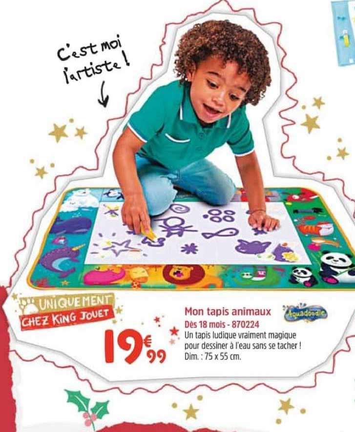 mon tapis animaux aquadoodle