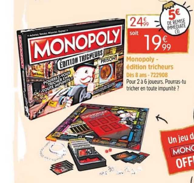 monopoly édition tricheurs