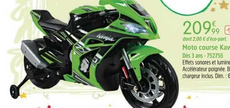 moto course kawasaki