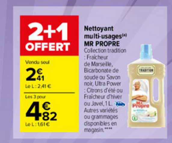 nettoyant multi-usages mr propre