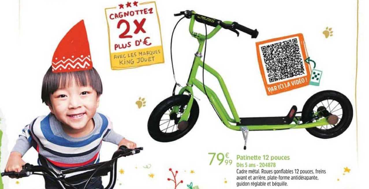 patinette 12 pouces